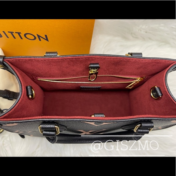 Louis Vuitton ONTHEGO PM in Black/Beige - Picture 4 of 7